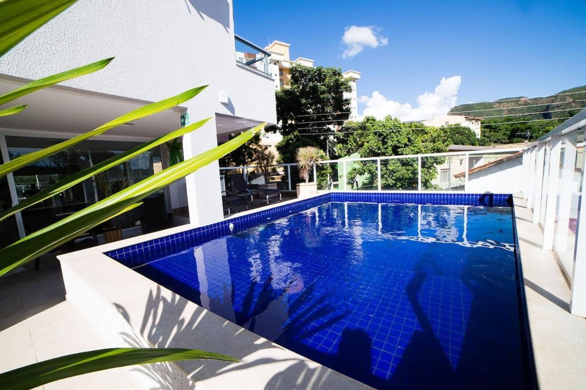 Appartement Serra Madre Com Linda Vista E Jacuzzi à Rio Quente Extérieur photo